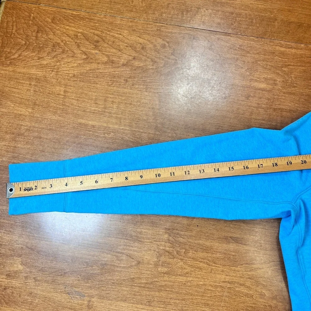 Nike Dri Fit Aqua Turquoise Blue Long Sleeve Athletic Shirt Women's‎ Size M